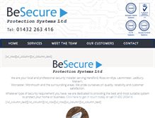 Tablet Screenshot of besafebesecure.co.uk